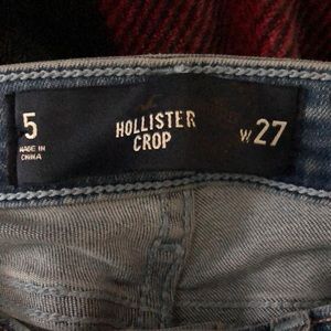 Hollister crop jeans